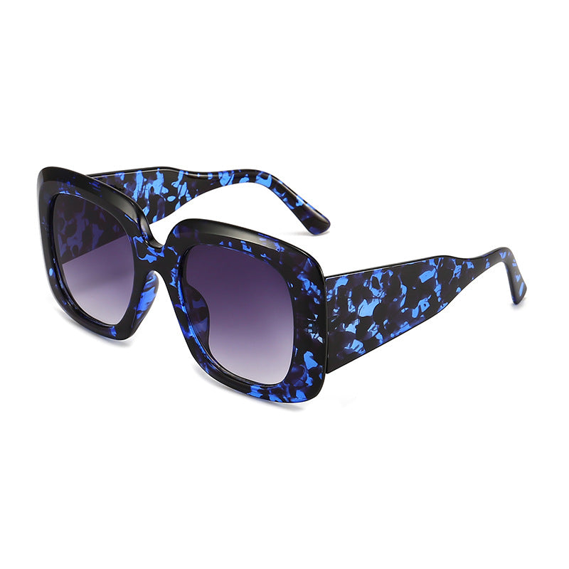 Lunettes de soleil européennes et américaines tendance surdimensionnées
