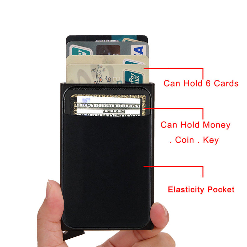 Porte carte de crédit en métal Smart Wallet