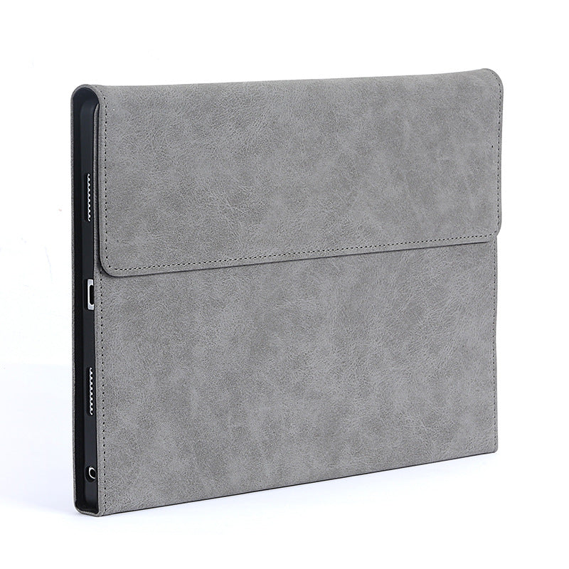 Manche de protection plate avec fente de stockage de stylo capacitif