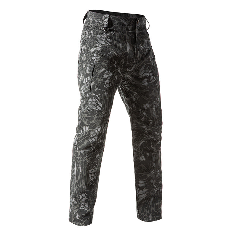 IX5 Outdoor Commuter Relaxed-fit Multi-pocket résistant à l'abrasion Pantalon de travail polyvalent