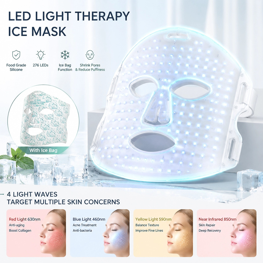 Masque de beauté en silicone Photon