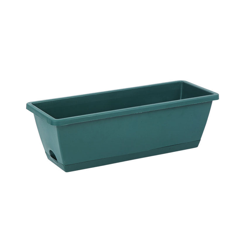 Plantation en plastique Trough Famille plantation de fleurs Extra grande évier de cuisine rectangulaire