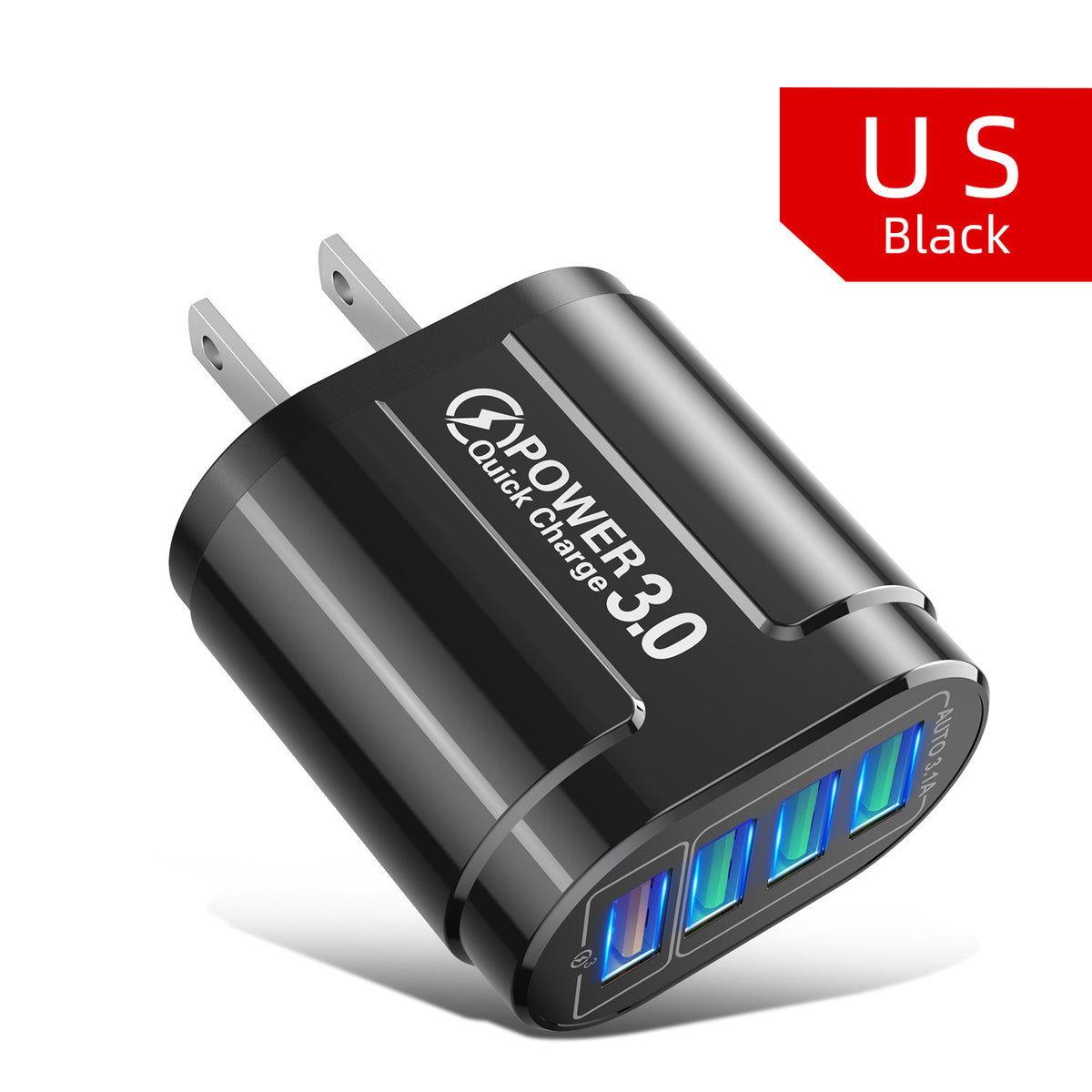 Chargeur en plastique pour téléphone intelligent à port unique