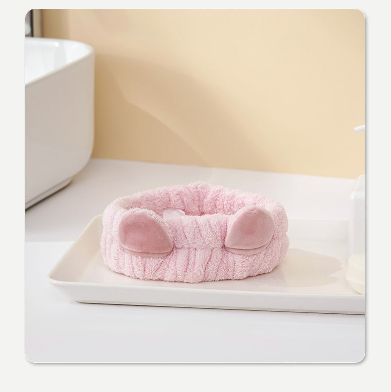 Ensemble de serviette de bain cartoon Femme forte absorbant l'eau Séchage rapide