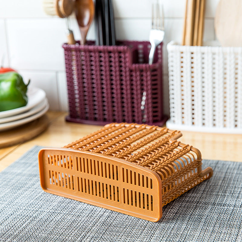 Vaisselle de rangement en bois de cuisine