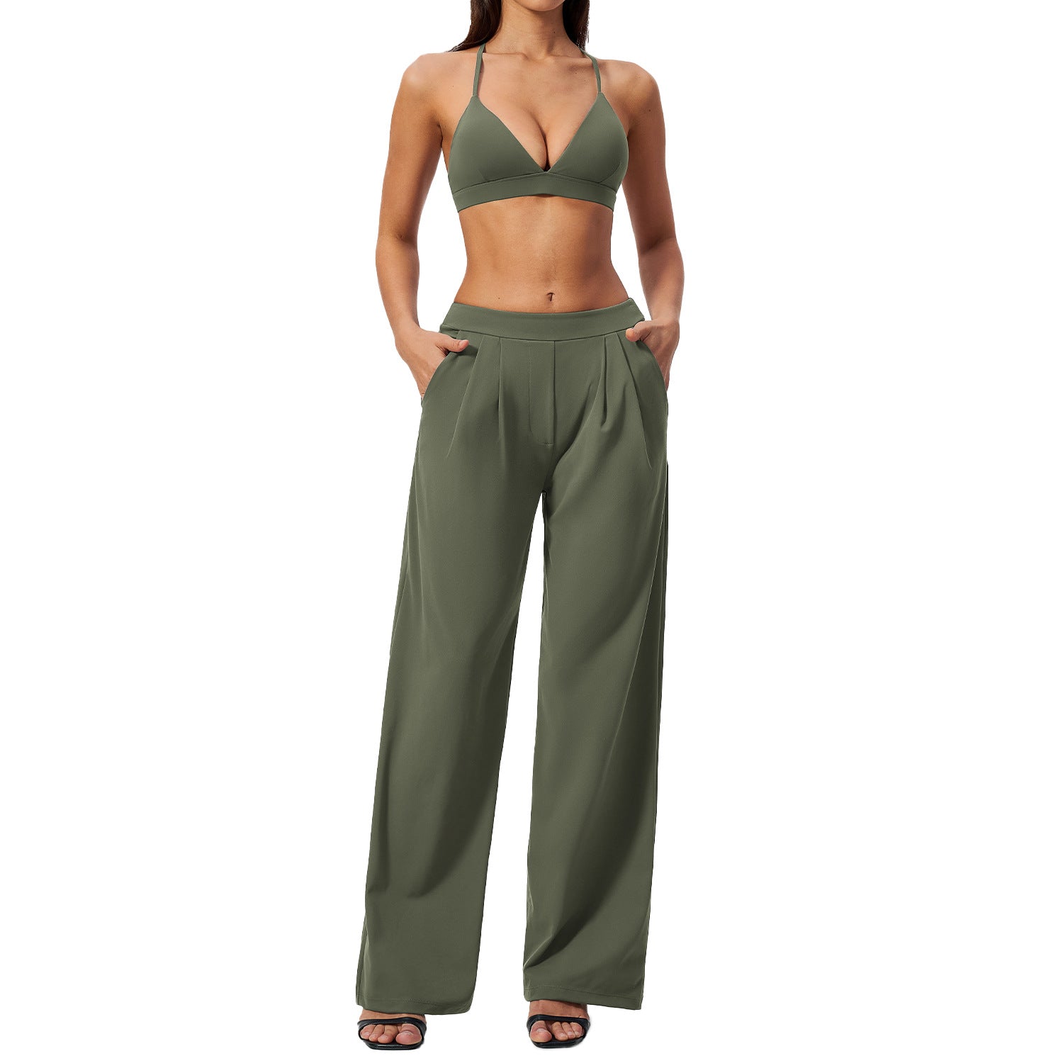 Fitness Activewear Kit deux pièces à sec rapide pour le yoga