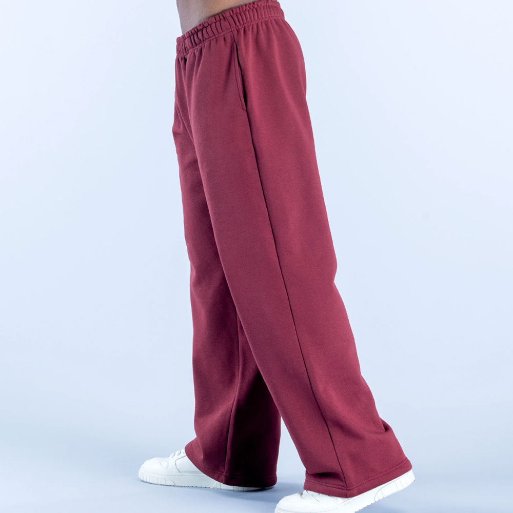Pantalons athlétiques occasionnels longs à jambes droites pour hommes
