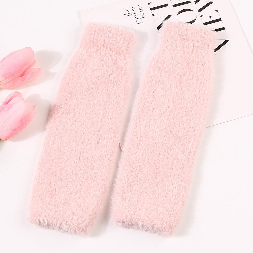 Gants en peluche pour femmes Versatile et chaud