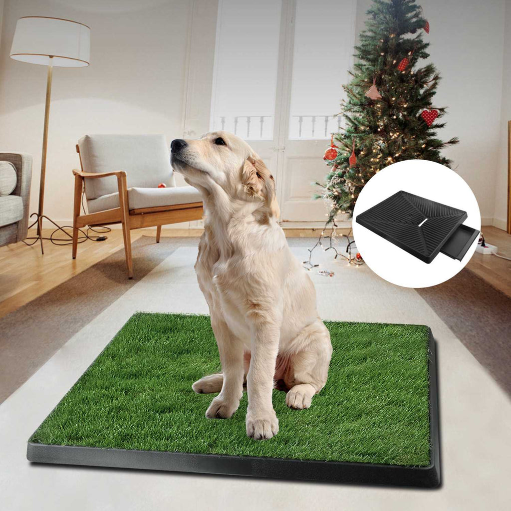 1Pc Dog Potty Training Artificial Grass Pad Pet Cat Toilette Trainer Mat Puppy Loo Tray Turf