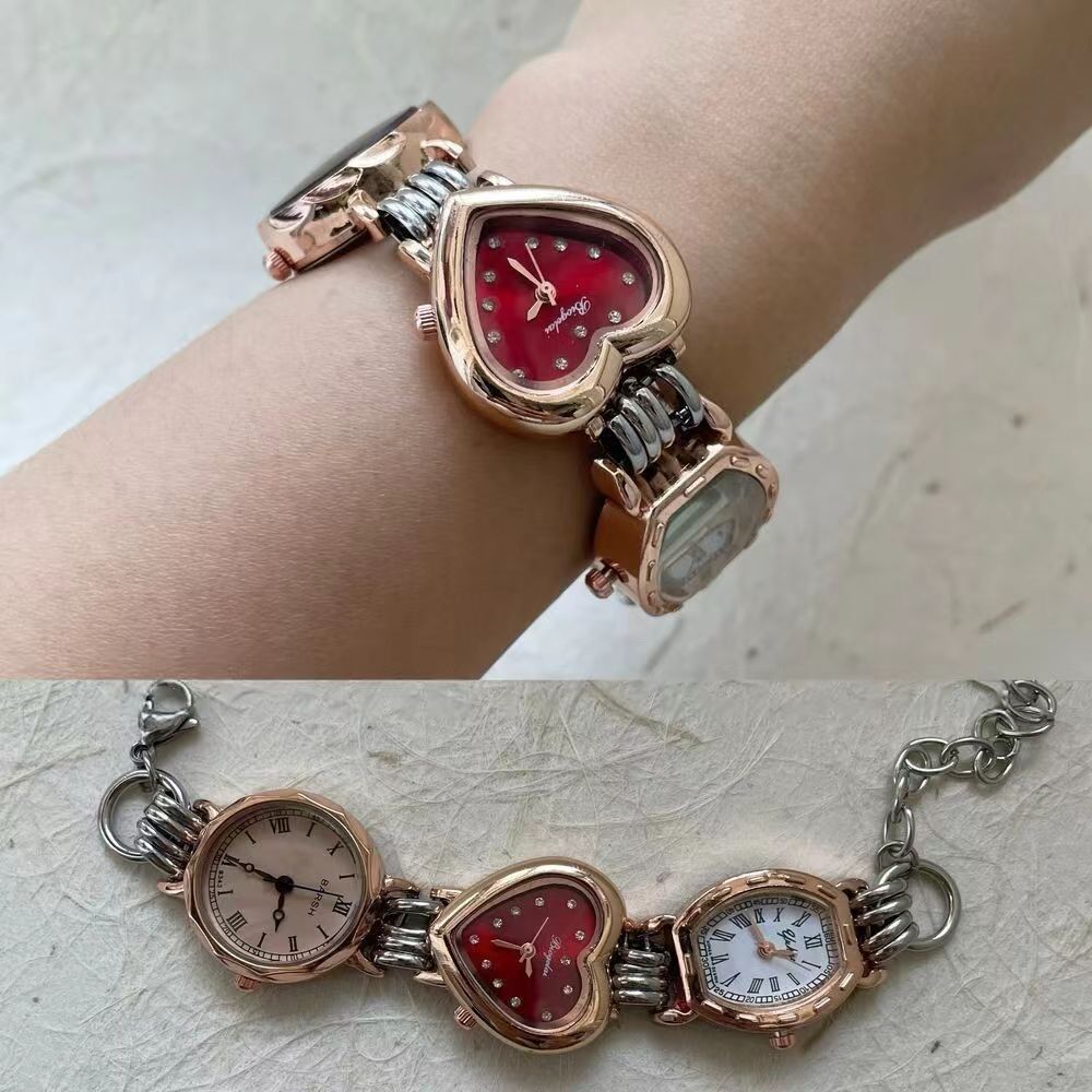 Montres Niche Horloges Bracelets Punk Vintage style rétro