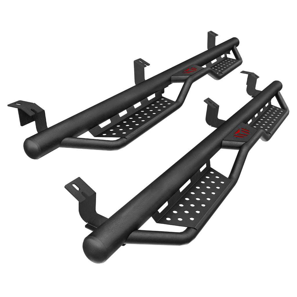 Planches de course pour 2005-2023 Toyota Tacoma 4 portes Double Cab Side Steps Barres