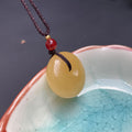 Beige Jade Ping An Buckle 25mm10 Yuan Modèle Stall Supply Live Delivery Bien-être Produits Me