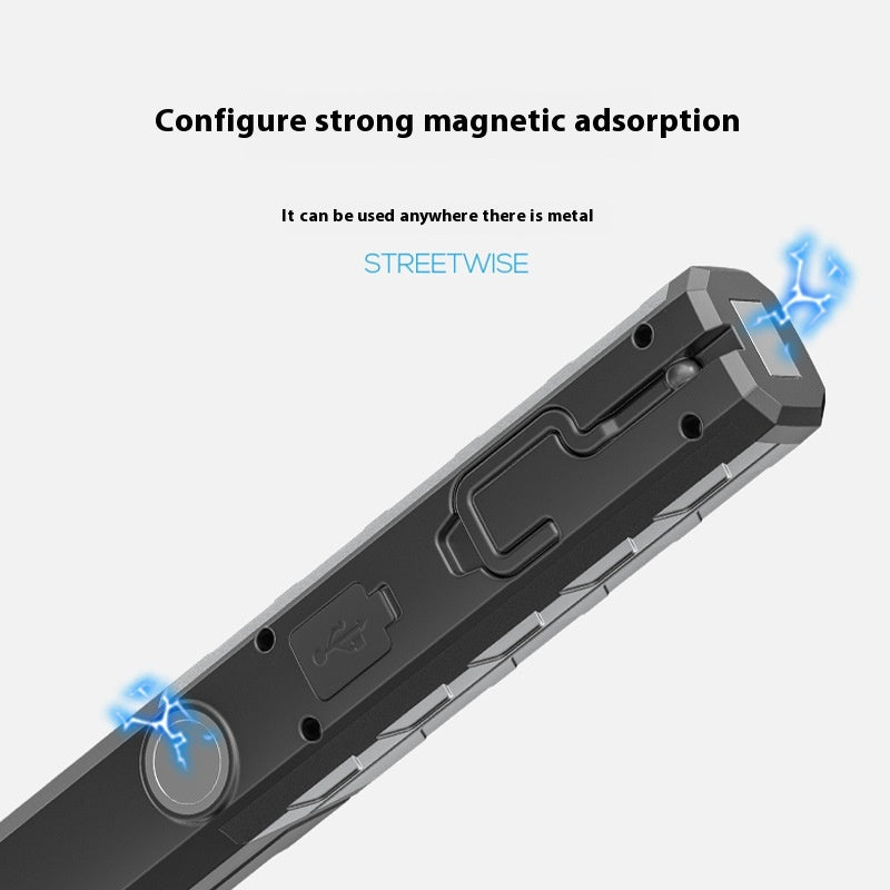 Lampe de poche portable d'affichage LED design