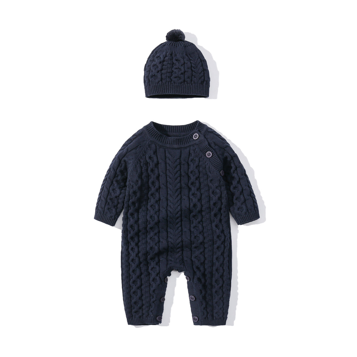 Automne et hiver Onésie tricoté chanvre Hemp Ha Yi