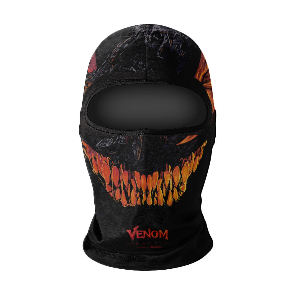 Summer Breathable Full Face Outdoor Protection solaire Séchage rapide Ice Silk Headgear