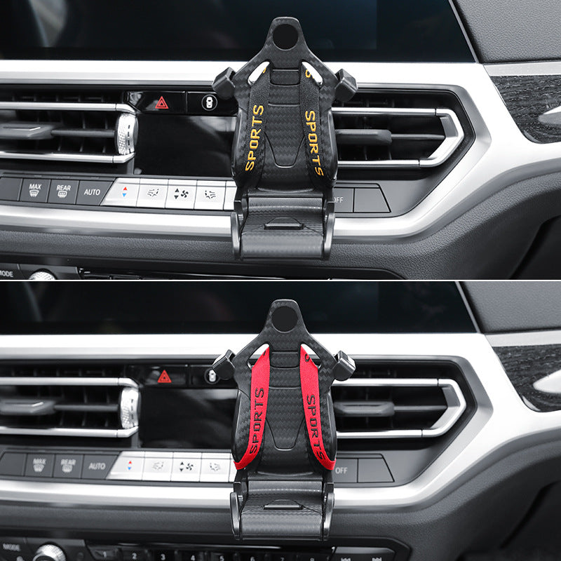 Car Mobile Phone Holder Air Outlet Gravity Car Navigation Mobile Phone Holder Multifunctio