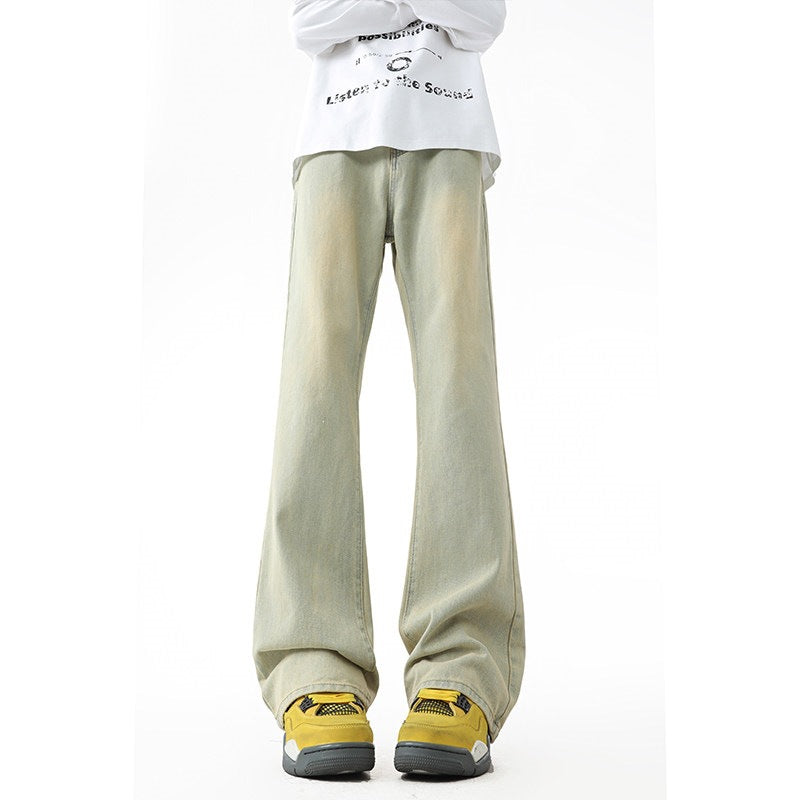 Jeans de bootcut vintage hommes occasionnels