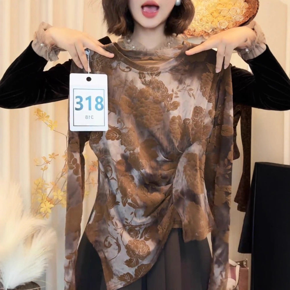 High-end mesh style for casual women