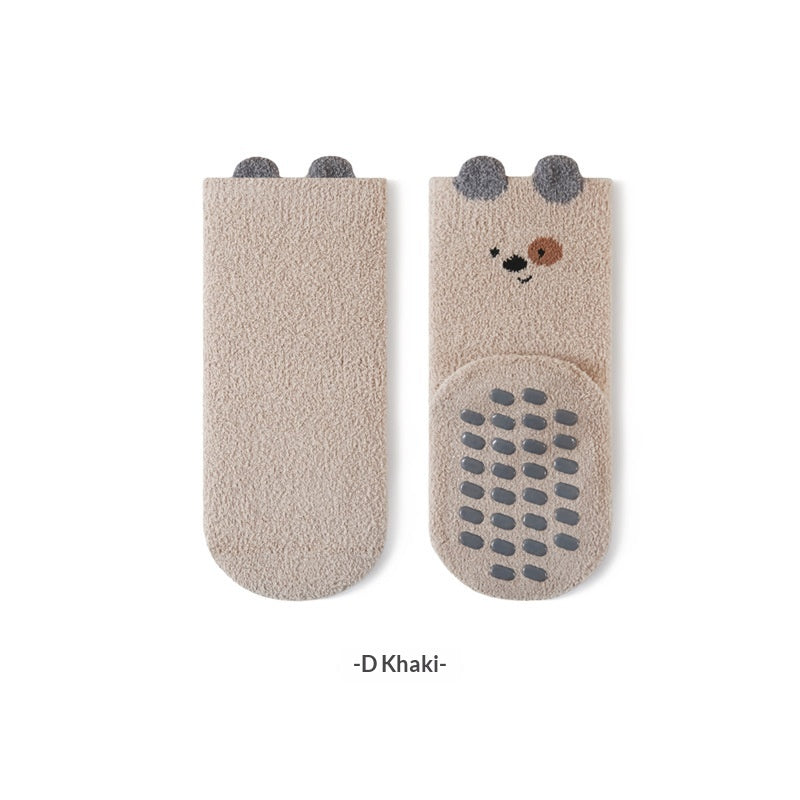 Apprentissage Chaussettes Cartoon Accueil Chaussettes Enfants Lignée de voile
