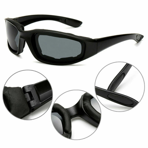 1 paires moto sport motard vélo lunettes d'équitation résistant au vent protection des yeux sports goggle