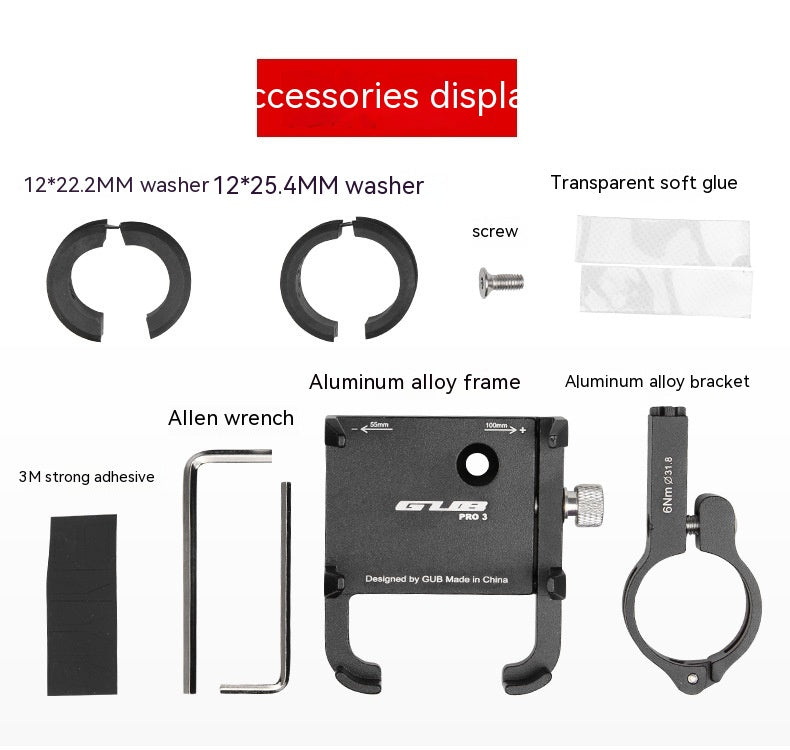 Batterie de téléphone mobile en alliage d'aluminium