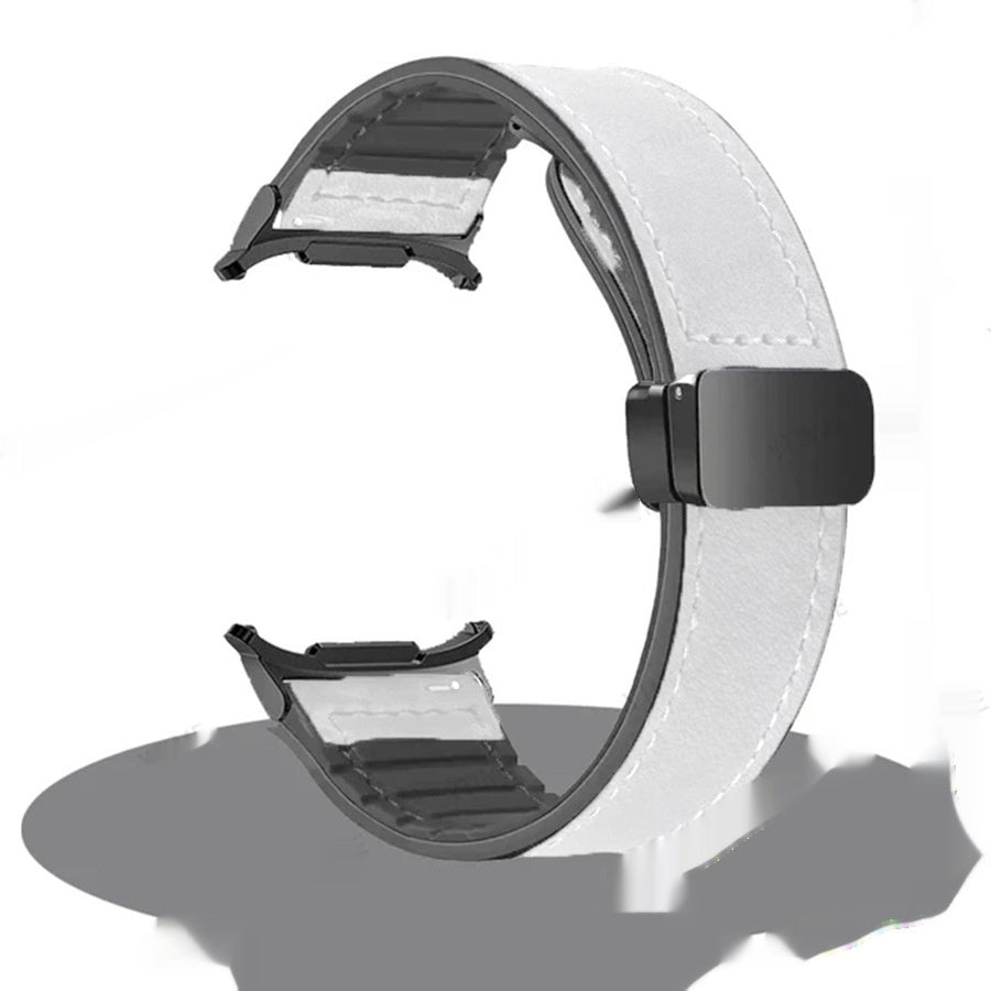 Galaxy Watch Strap Magnétique Bracelet en Silicone pour Homme