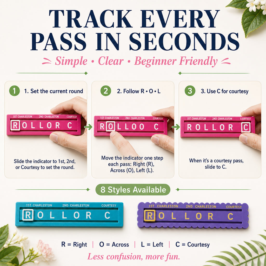 Américain Mahjong Charleston Tracker
