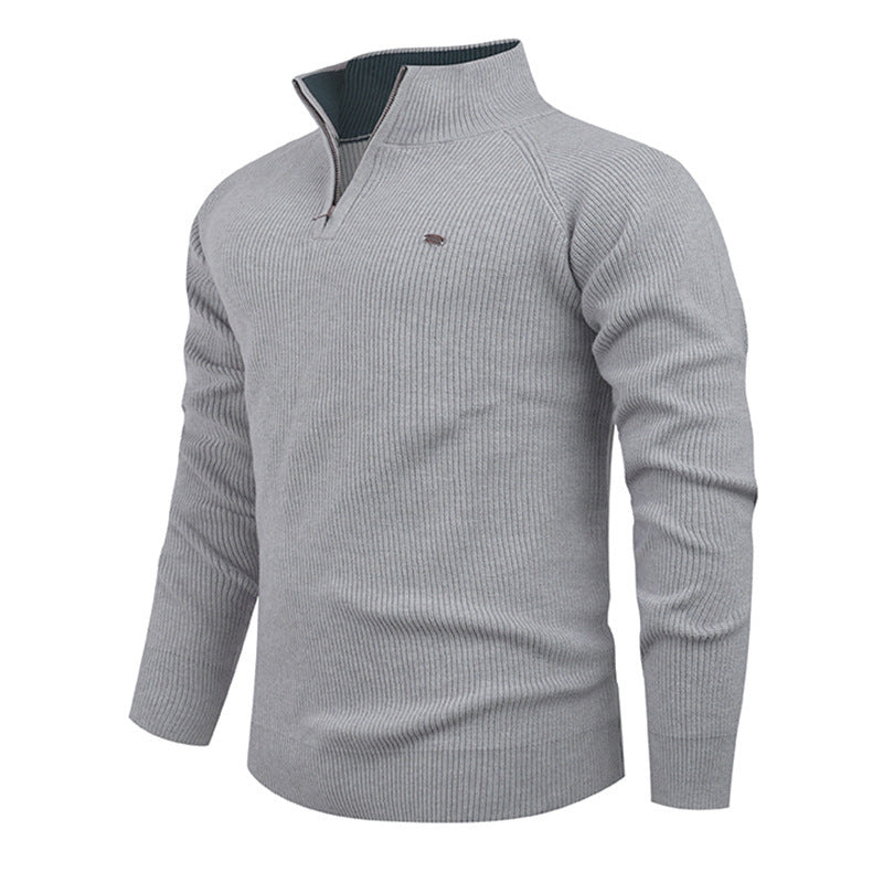 Automne et hiver Chandail vertical pour hommes