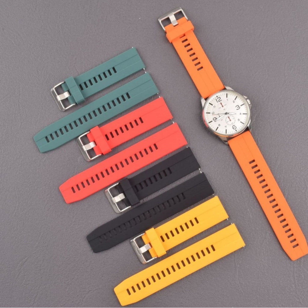 Convient aux bracelets de montres en silicone