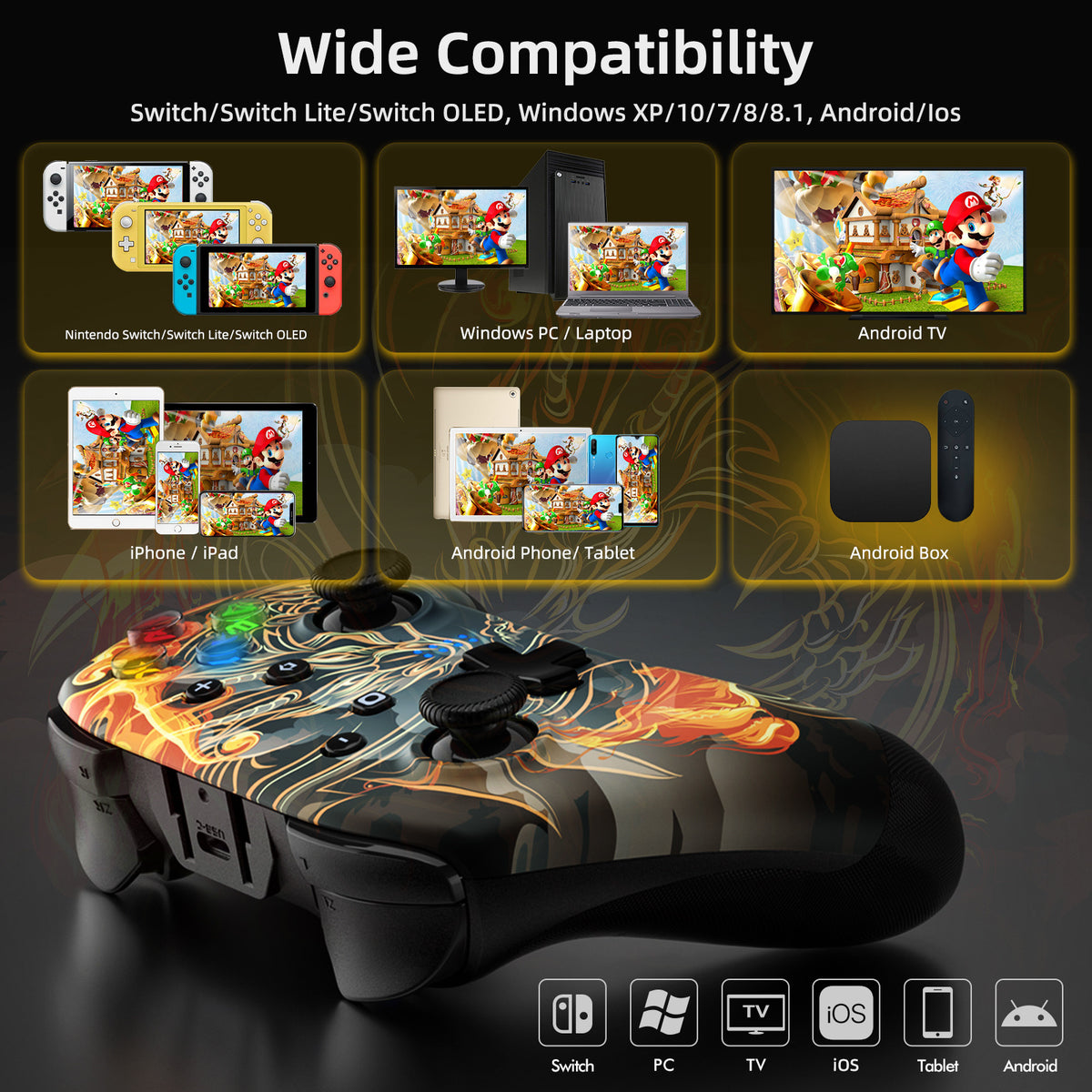 Private Wireless Model Bluetooth Connection Handle 4-Key Programming
