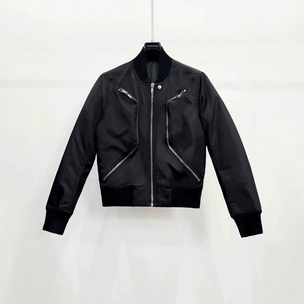 Manteaux de veste pour hommes Zipper d'automne