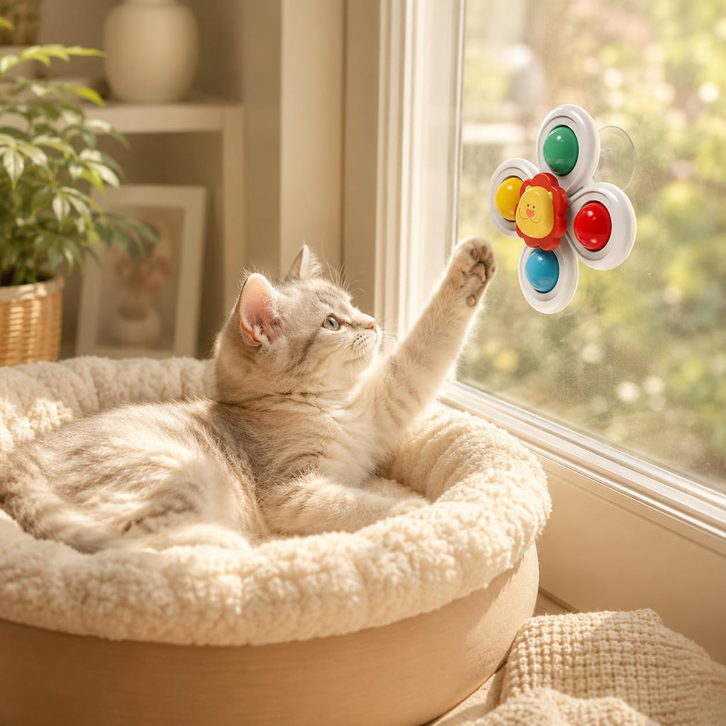 Jouet de chat en coupe d'aspiration 3PCS