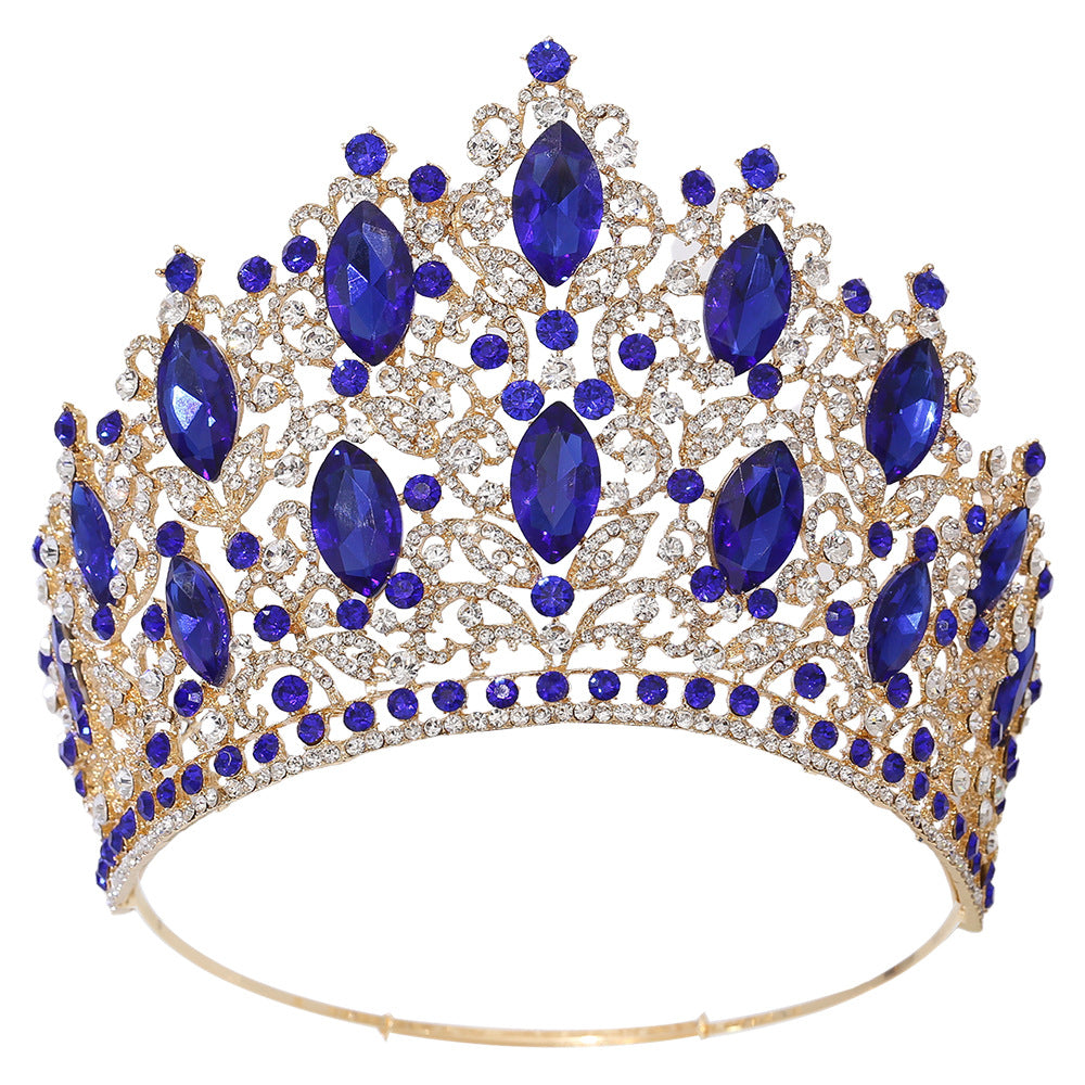 European and American Elegant Diamond Queen Crowns