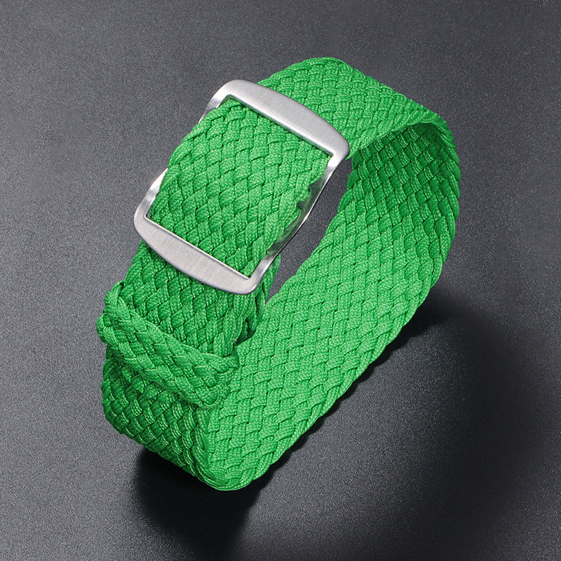 Bracelet de montre en nylon tissé pièces sur toile bracelet de montre