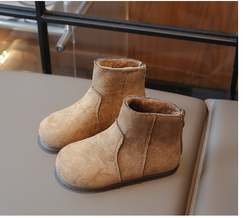 Bottes polyvalentes de style britannique pour filles