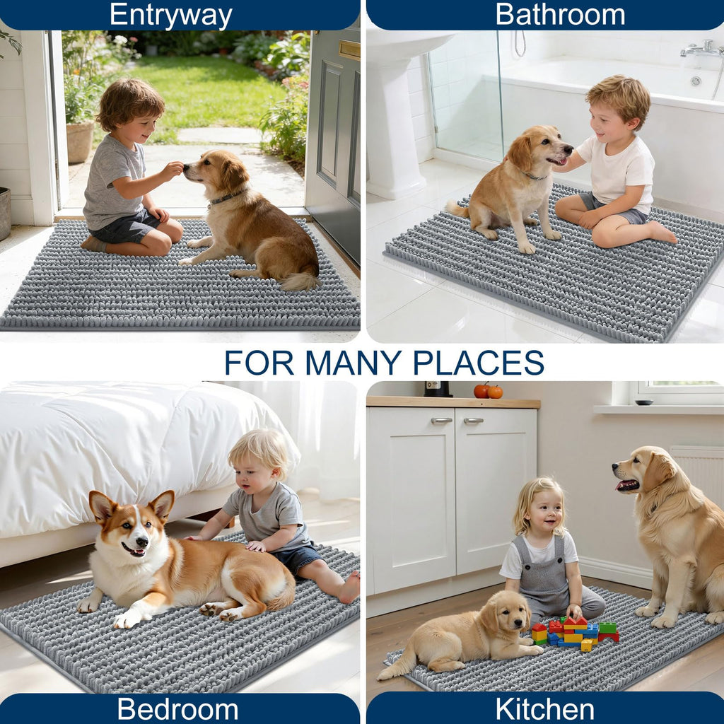 Dog Doormat for Muddy Paws