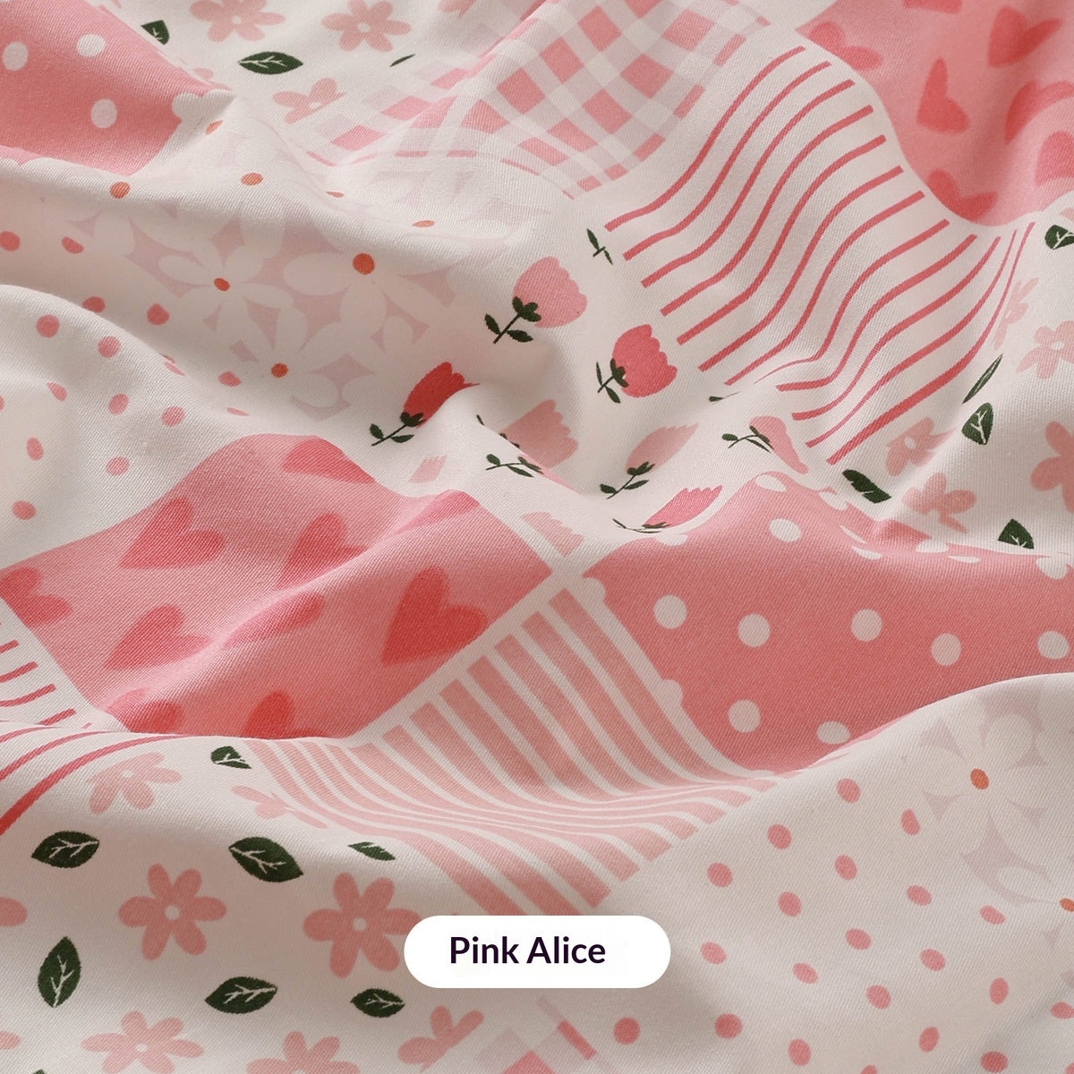 Tissu de coton fait main de style pastoral