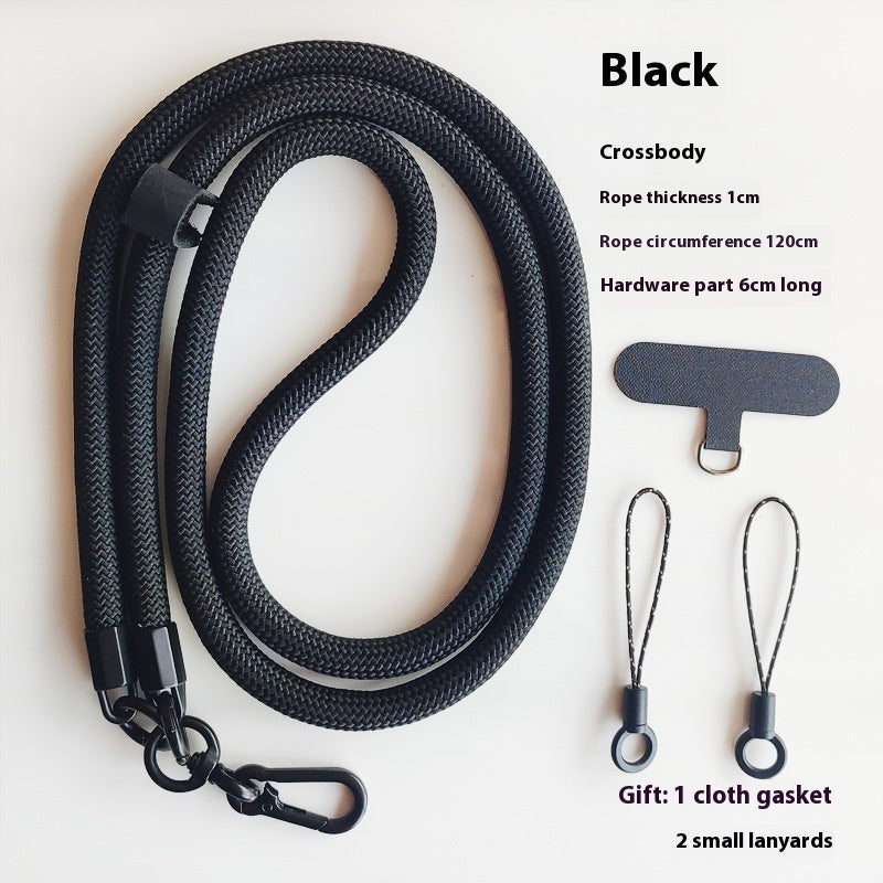 Mobile Téléphone Lanyard Crossbody peut dos Anti-perte corde Sling résistant à la chute