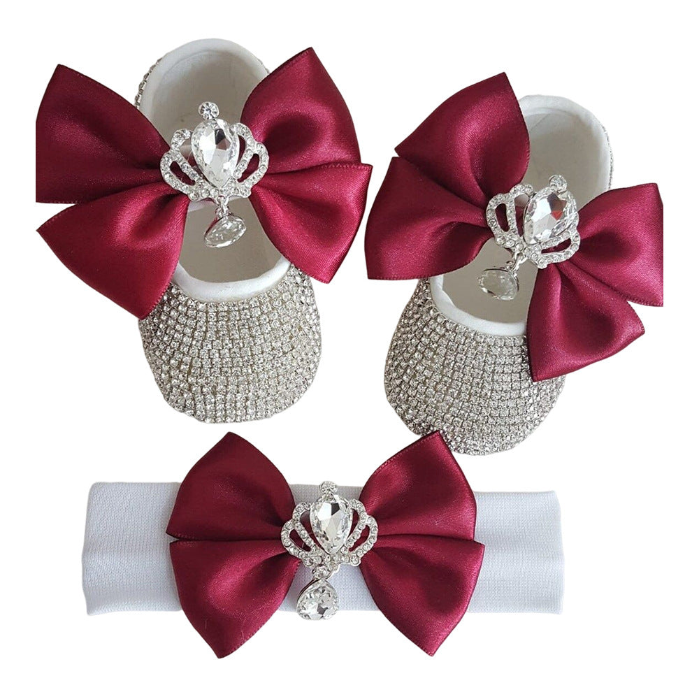Caractéristiques de photographie et bandeau Chaussures de bébé pour tout-petit