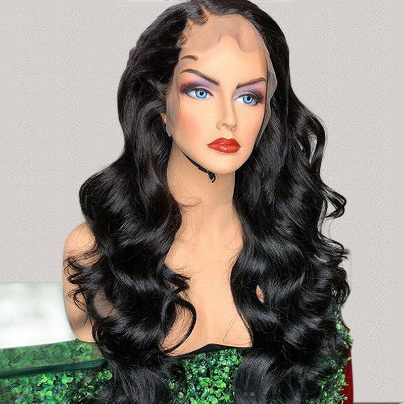 Wig Ladies devant Dentelle chimique fibre longue