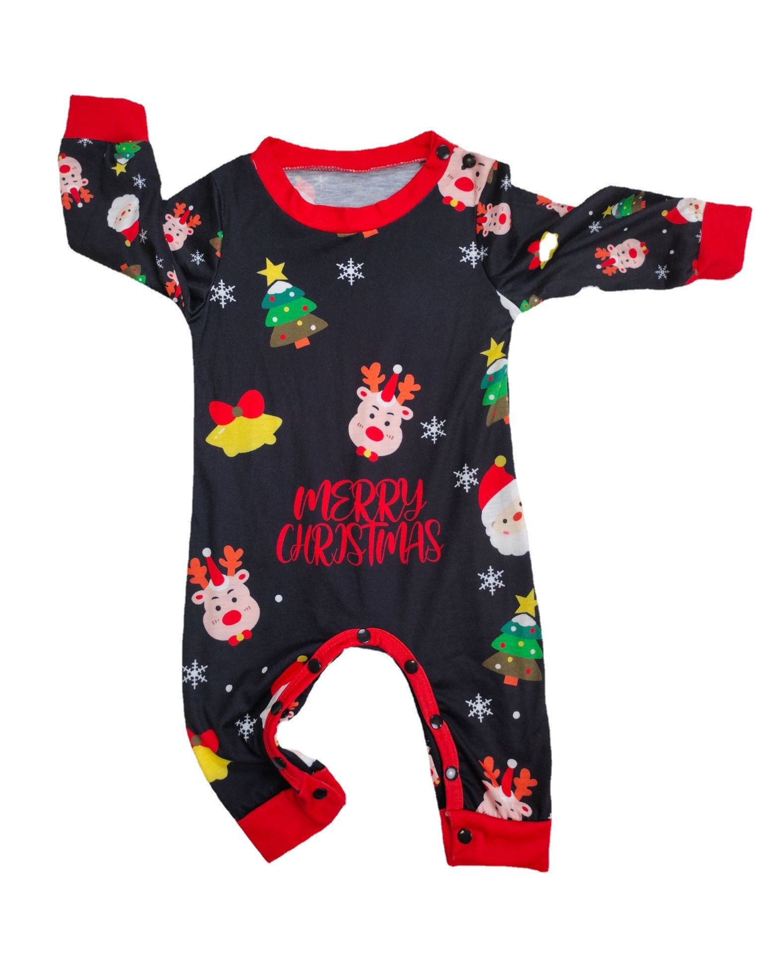 Fashion Christmas Parent-child Homewear Set de pyjamas