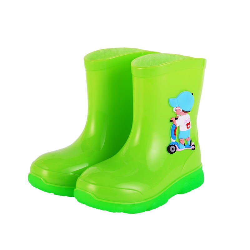 Bottes de pluie détachables antidérapantes