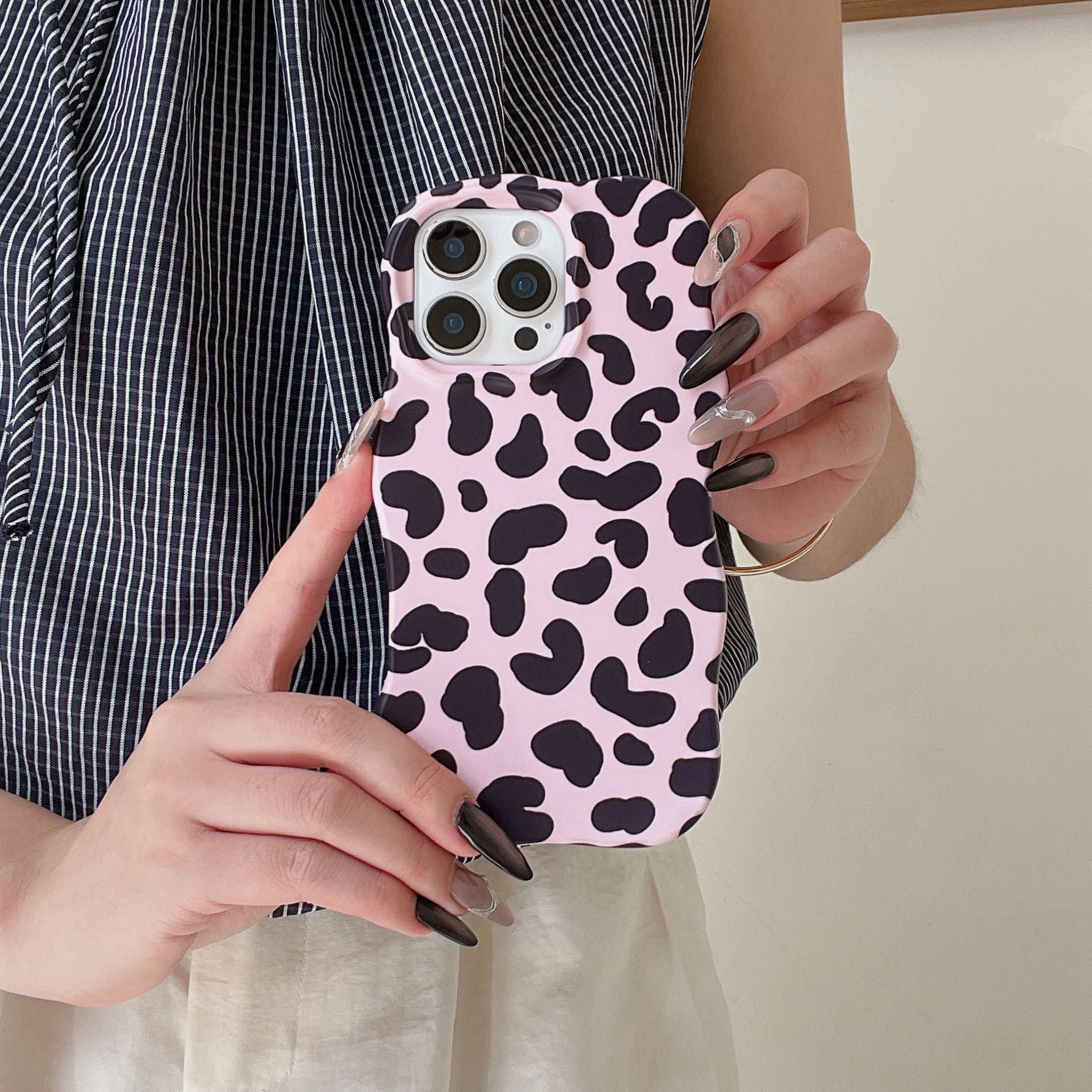 Cas de téléphone haut de gamme Leopard