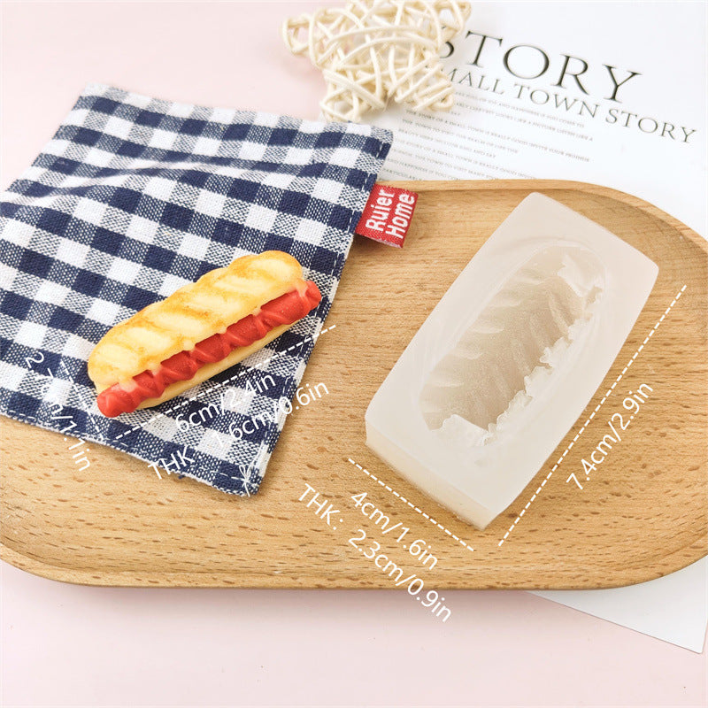 Réplique créative Pain silicone Fondant outil de décoration de gâteau bricolage poinçon fait main