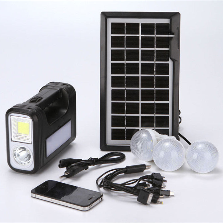 Projecteur solaire USB Outdoor Lampe de poche portable étanche