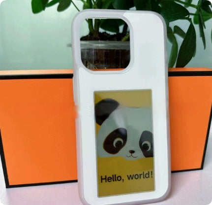 Personnalité HD E-Ink Cas de téléphone écran