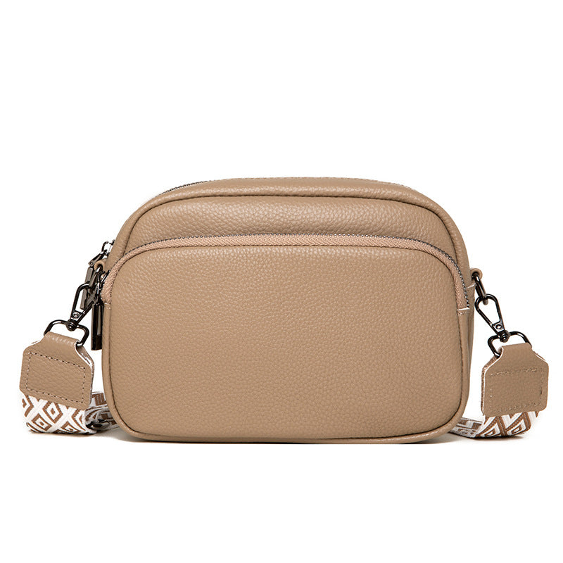 Sac carré en cuir de taille supérieure pour un seul corps