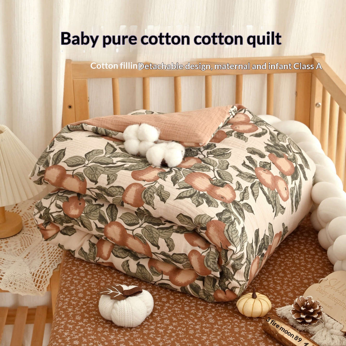 Coton pur épaissé Petit quilt amovible