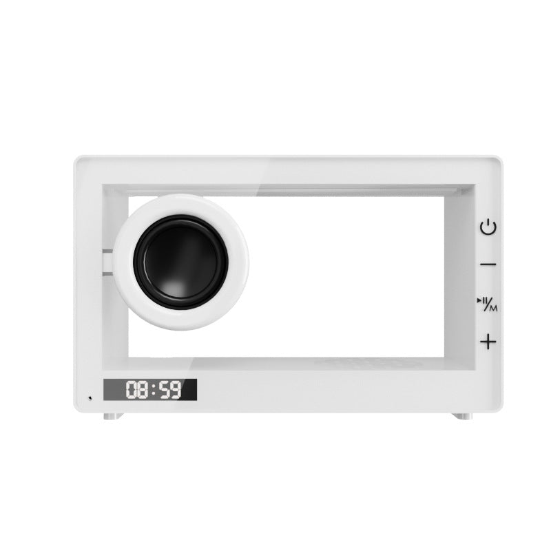 Haut-parleur Bluetooth sans fil compact transparent