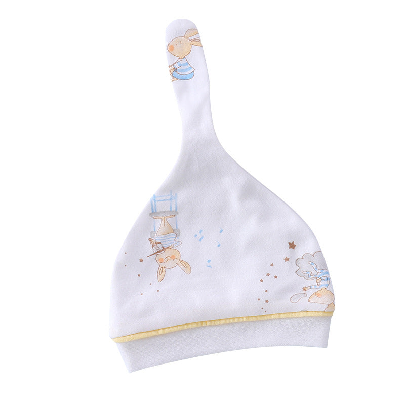 Chapeau chaud pour bébé en coton doux sans os